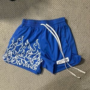 Kill Crew Blue/White Flame Shorts